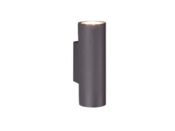 Wandleuchte MARLEY Up and Down Metall Schwarz, Höhe 18cm