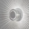 Wandleuchte MONZA für effektvolle Beleuchtung, 5W, IP54, massives Aluminium