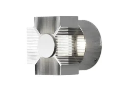 Wandleuchte MONZA für effektvolle Beleuchtung, 3W, IP54, massives Aluminium