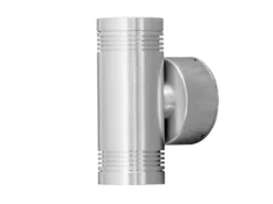 Wandleuchte MONZA, Up/Down-light, massives Alu, H: 15 cm, IP54