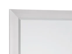 Wandspiegel JULIETTE Ganzköperspiegel Aluminium Rahmen in Silber 50 x 150cm