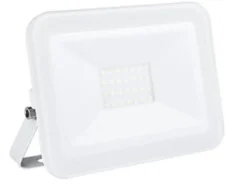 20 Watt LED Flutlichtstrahler 2er SET, 6500 Kelvin Tageslichtweiß, IP65