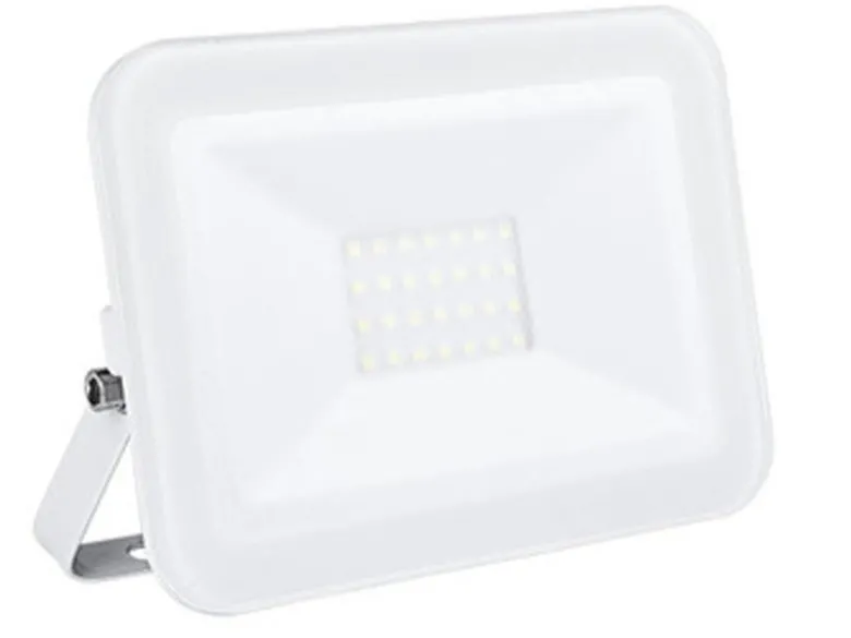 20 Watt LED Flutlichtstrahler 2er SET, 6500 Kelvin Tageslichtweiß, IP65