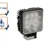27 Watt LED Strahler ALU, 4250 Kelvin Neutralweiß, IP67, 13,5x11cm