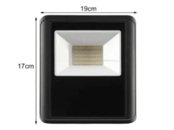 50 Watt LED Strahler ALU, 4000 Kelvin Neutralweiß, IP65, 17x19cm