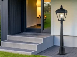 Wegeleuchte BAYVIEW Gartenlaterne im Landhausstil, Höhe 104cm