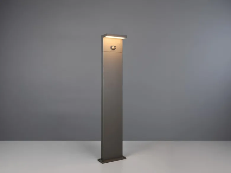 Wegeleuchte BLYDE mit Solar und Strom, Hybrid mit Bewegungsmelder Höhe 100cm