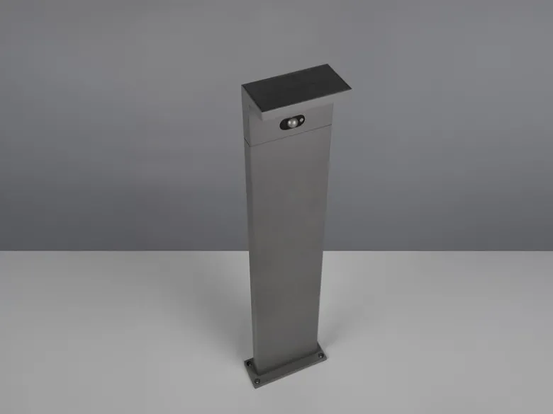 Wegeleuchte BLYDE mit Solar und Strom, Hybrid mit Bewegungsmelder Höhe 100cm