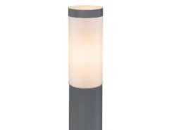 Wegeleuchte BOSTON aus Edelstahl in Anthrazit & Opal, Höhe 110cm