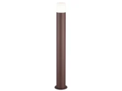 Wegeleuchte HOOSIC aus Aluminium in Rostoptik E27, Höhe 80cm