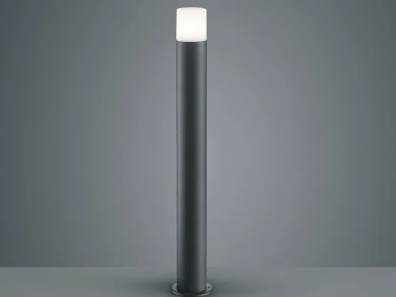 Wegeleuchte HOOSIC aus Aluminium in Anthrazit E27, Höhe 80cm