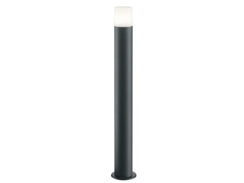 Wegeleuchte HOOSIC aus Aluminium in Anthrazit E27, Höhe 80cm