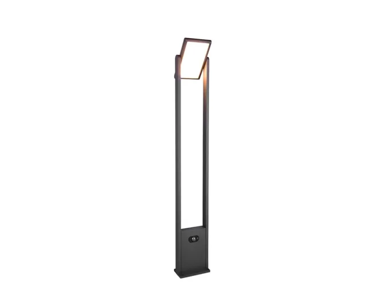 Wegeleuchte MALAWI mit Solar und Strom, Hybrid mit Bewegungsmelder Höhe 101cm