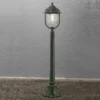 Wegeleuchte PARMA Gartenlaterne im Landhausstil, Grün Höhe 118cm