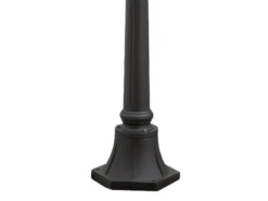 Wegeleuchte PARMA Gartenlaterne im Landhausstil, Schwarz Höhe 118cm