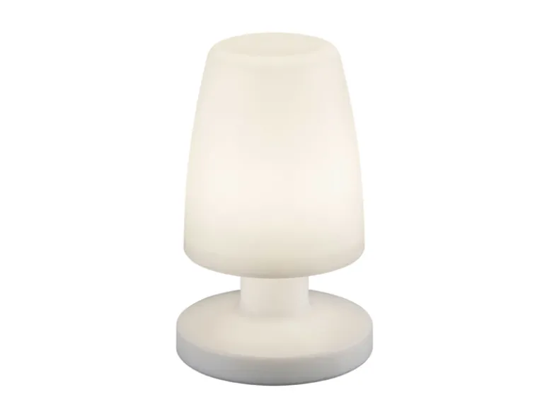 Wiederaufladbare Akku LED Tischleuchte DORA für draußen, Höhe 20cm