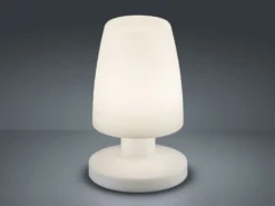 Wiederaufladbare Akku LED Tischleuchte DORA für draußen, Höhe 20cm