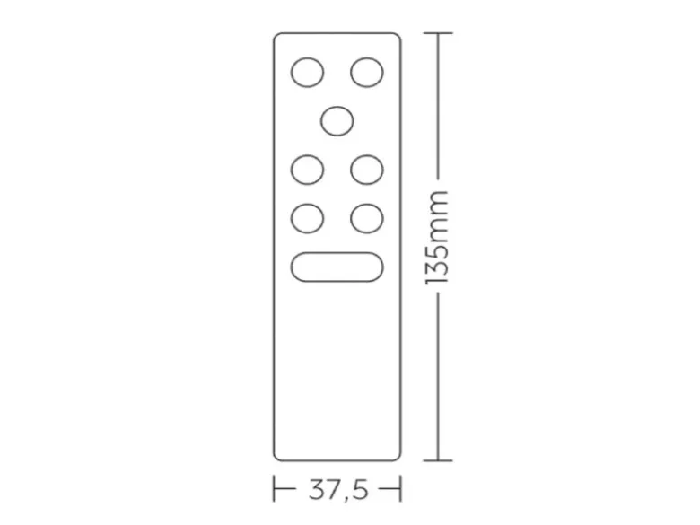 WiZ Funk-Fernbedienung Bluetooth - Alternative zur Smartphone-App