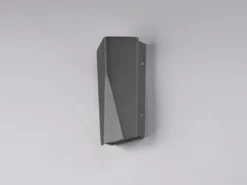 Zeitlose Up & Down LED Außenwandleuchte TAY aus Aluminiumguss in Anthrazit eckig